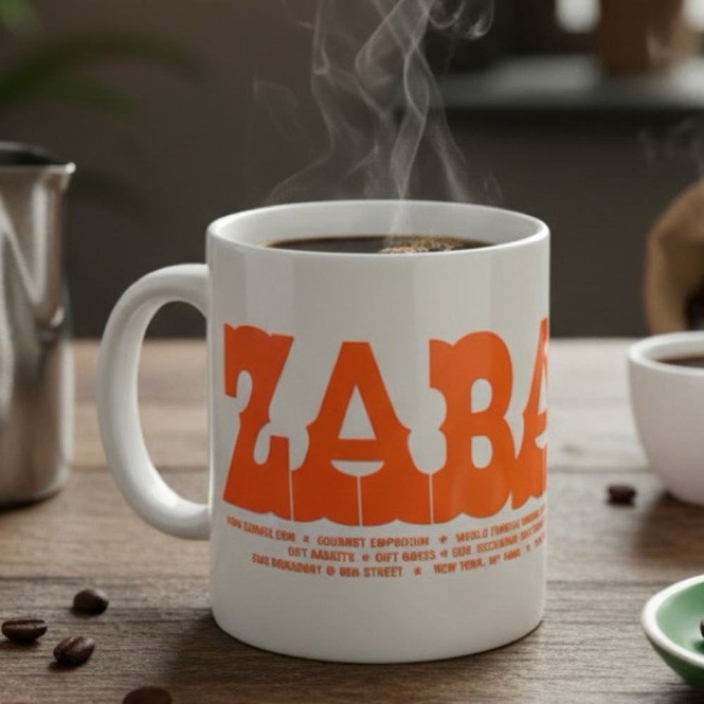 Zabar’s NYC Coffee Mug – Vintage Ceramic Classic